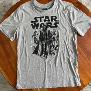 Star Wars Men’s Graphic Grey T-shirt Size XL